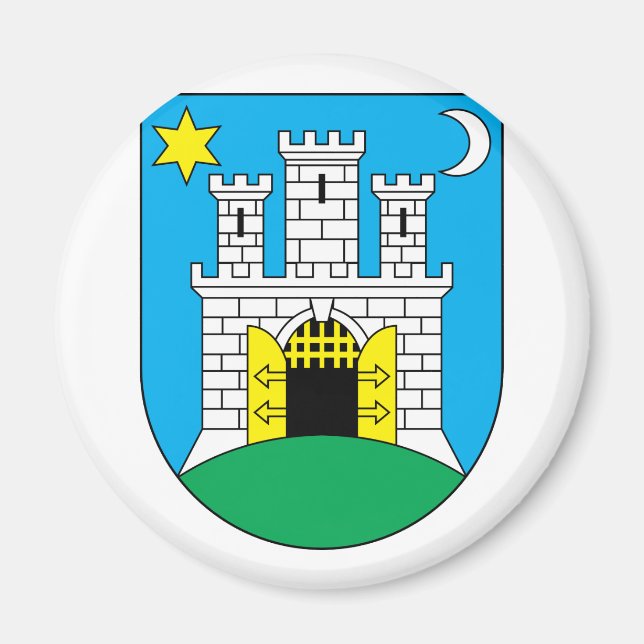 Íman zagreb, Croácia (Frente)