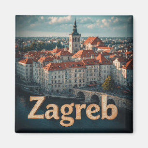 Íman Zagreb Croácia Cidade Velha História Arquitetura