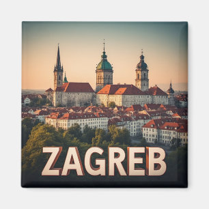 Íman Zagreb Croácia Cidade Velha História Arquitetura
