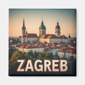 Íman Zagreb Croácia Cidade Velha História Arquitetura