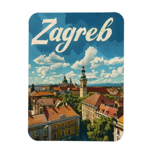 Íman Zagreb Viagens vintage