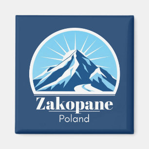 Íman Zakopane Polônia Tatra ski resort souvenir