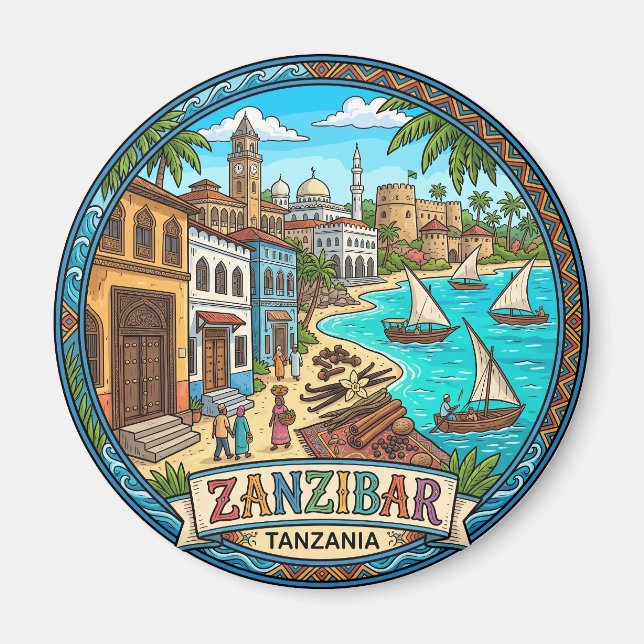 Íman Zanzibar Tanzânia (Frente)