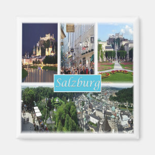 Íman zAT008 SALZBURG Áustria - Fridge