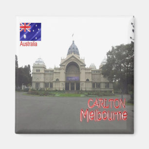 Íman zAU077 CARLTON, MELBOURNE, Austrália, Fridge