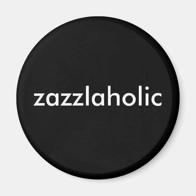 Íman Zazzlaholic (Frente)