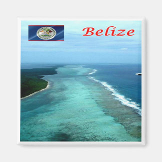 Íman zBZ005 BELIZE Barrier Reef, América, Imã de gelade