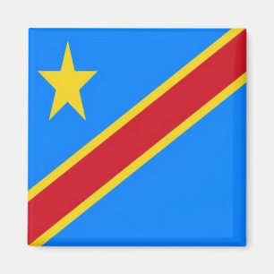 Íman ZCD001 CONGO FLAG, África, frigorífico