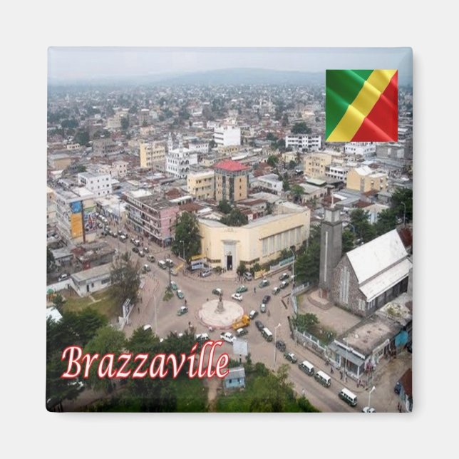 Íman ZCG006 BRAZZAVILLE, República do Congo, Cordilheir (Frente)