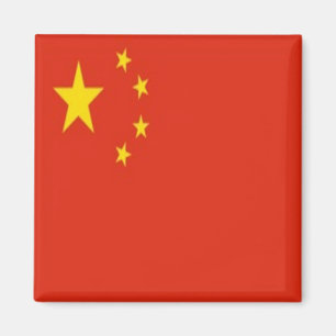 Íman zCH001 Chinês FLAG China PRC, Fridge