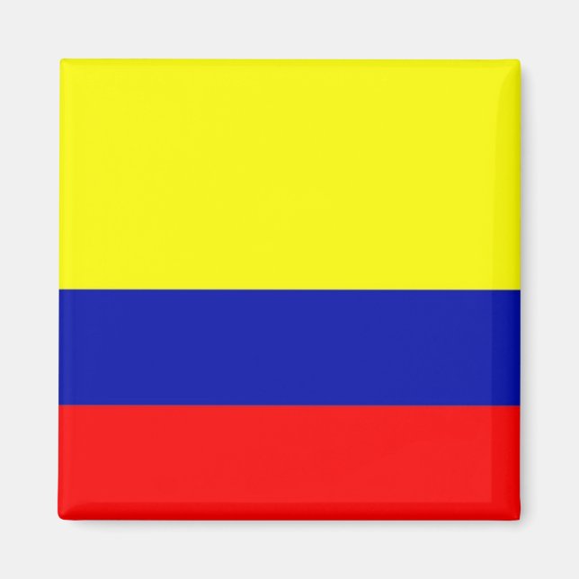 Íman zCO001 COLOMBIA FLAG, América, Fridge (Frente)