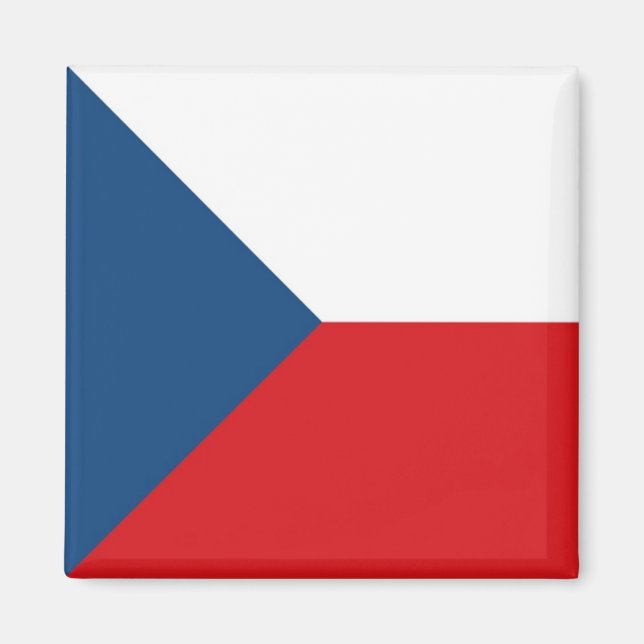 Íman zCZ001 CZECH FLAG, República Checa, Frigge (Frente)