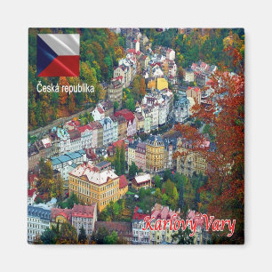 Íman zCZ019 KARLOVY VARY República Checa, frigorífico