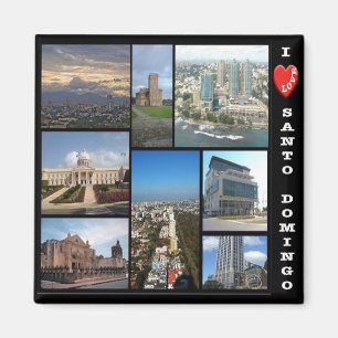 Íman ZDO010 SANTO DOMINGO I Love, Fridge