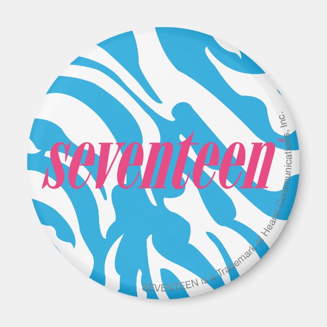 Íman Zebra Aqua (Frente)