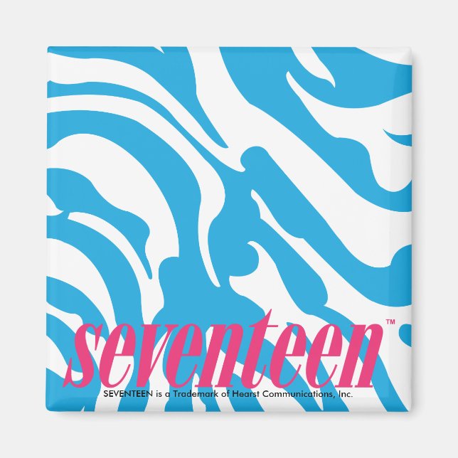 Íman Zebra Aqua (Frente)