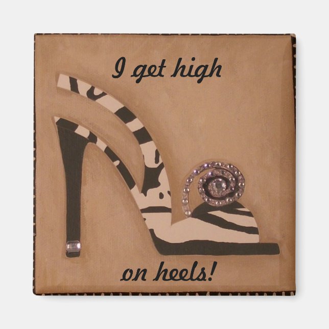 Íman Zebra, Bebê! (Frente)