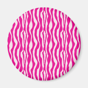 Íman Zebra cor-de-rosa