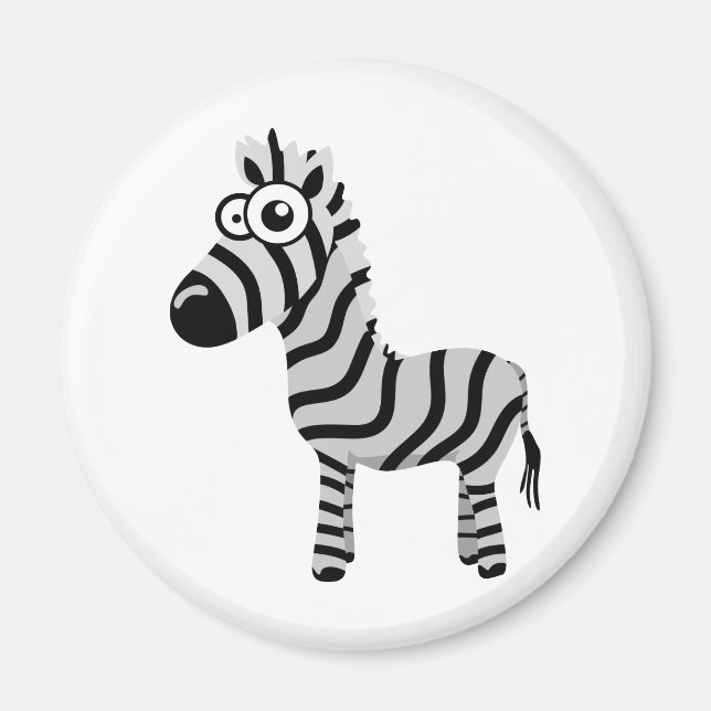 Íman zebra cufa (Frente)