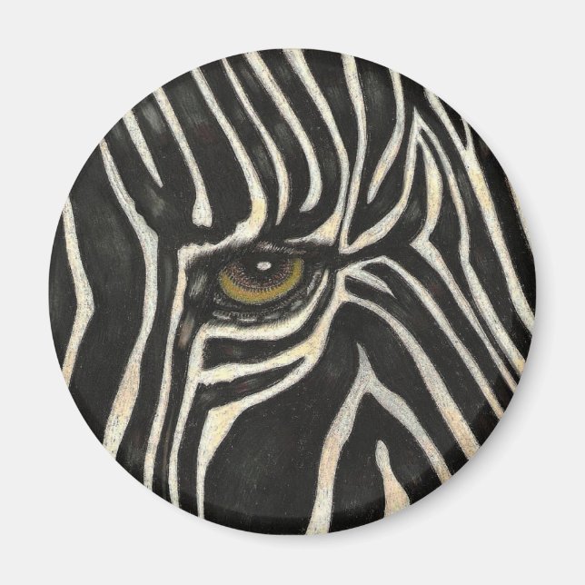 Íman Zebra Eye Magnet (Frente)