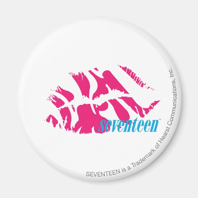 Íman Zebra Magenta (Frente)