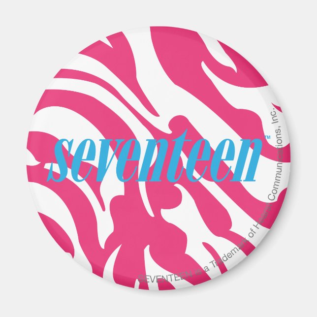 Íman Zebra Magenta (Frente)