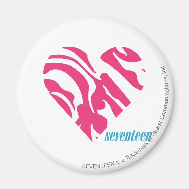 Íman Zebra Magenta 2 (Frente)