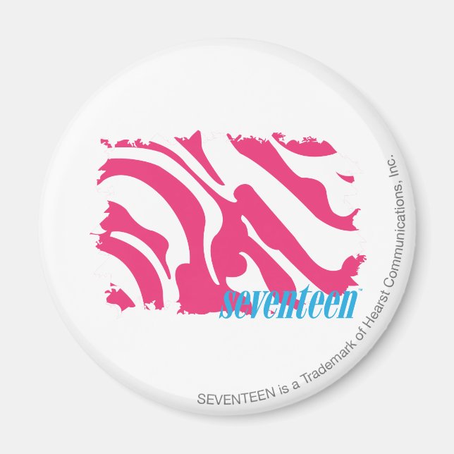 Íman Zebra Magenta 3 (Frente)