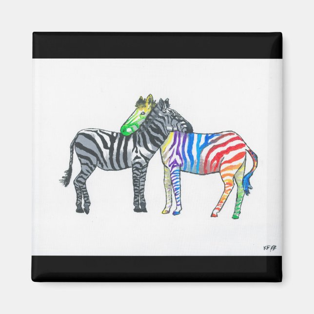 Íman Zebra Magnet (Frente)