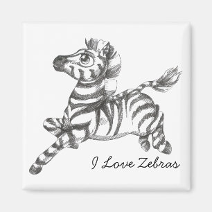 Íman Zebra Magnet