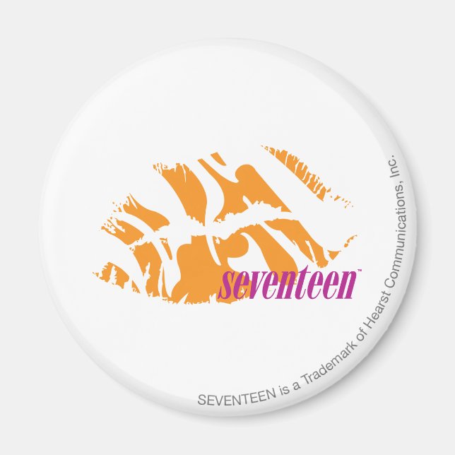 Íman Zebra Orange (Frente)