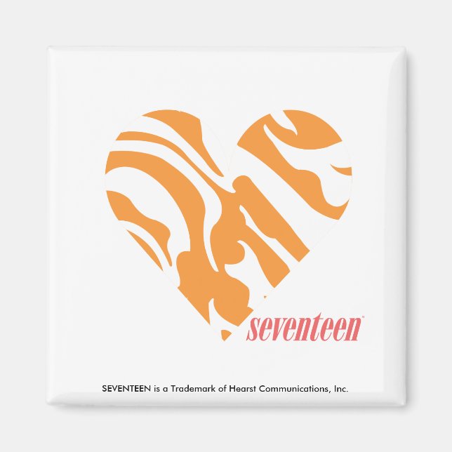 Íman Zebra Orange 2 (Frente)