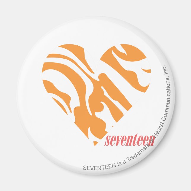 Íman Zebra Orange 2 (Frente)