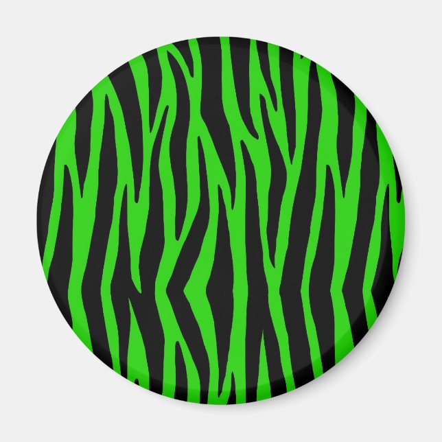 Íman Zebra Verde (Frente)