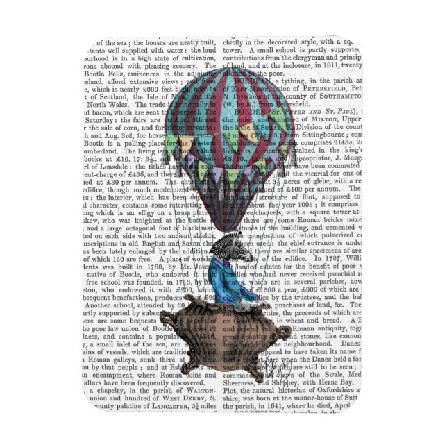 Íman Zebra voadora (Vertical)