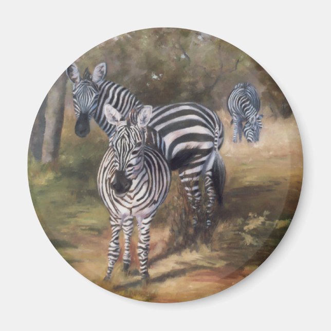 Íman Zebras Magnet (Frente)