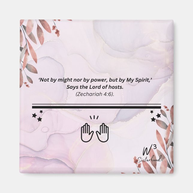 Íman Zech 4:6 (Frente)