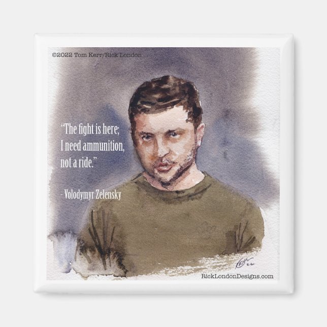 Íman Zelensky, Volodymir Ímã (Frente)