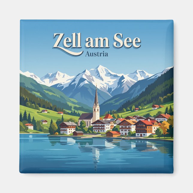 Íman Zell am See Áustria (Frente)