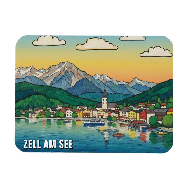Íman Zell am See Áustria Viagem (Horizontal)