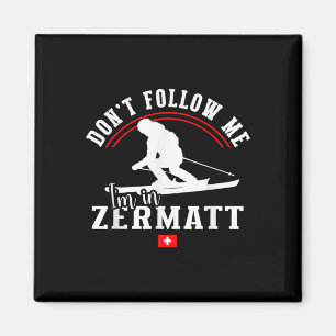 Íman Zermatt Don't Sigme Alpino Skiing Swiss Al