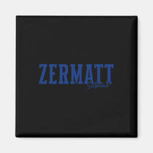 Íman Zermatt Suíça Alpes Suíços Esqui Alpino Souv