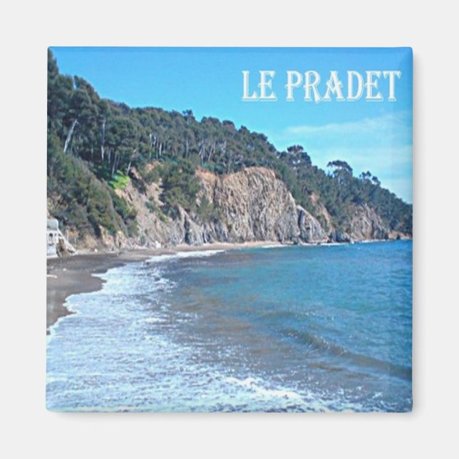 Íman zFR089 LE PRADET, Riviera Francesa, França, Fridge (Frente)