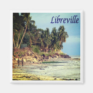 Íman zGA008 LIBREVILLE, Gabão, África, frigorífico