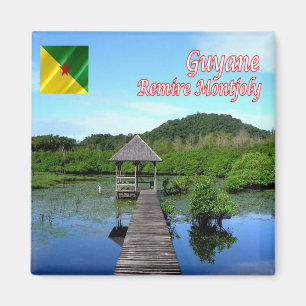 Íman zGF007 REMIRE MONTJOLY, Guiana Francesa, Cordilhei