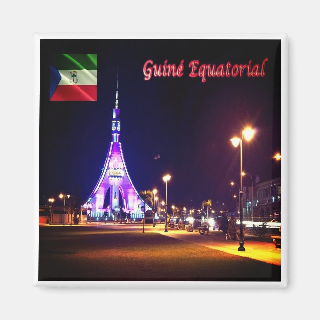 Íman zGQ003 BATA, África, Torre da Liberdade, Fridge (Frente)