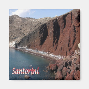 Íman zGR072 SANTORINI Thera, Grécia, geladeira