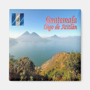 Íman zGT019 GUATEMALA, Lago Atitlan, América, frigorífi