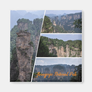 Íman Zhangjiajie Collage Magnet