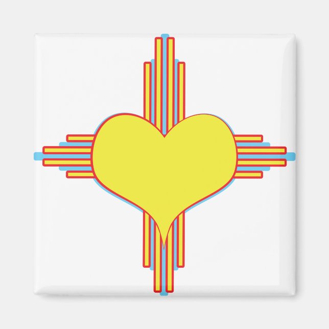 Íman Zia Heart (Frente)